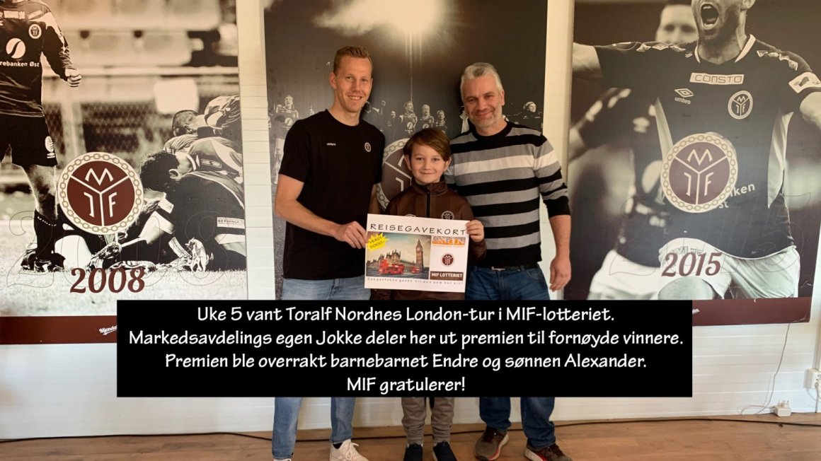 Bli med på årets MIF-lotteri!
