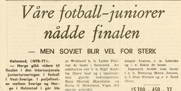 Avisa Friheten hadde mer tro på det sosialistiske forbildet enn egne landsmenn. Faksimile: Friheten 27.07.65.