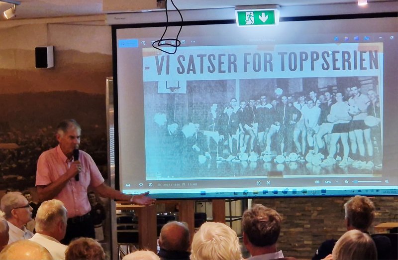 Ole Kristian Olsen stilte opp og fortalte hvordan det var å være lagets yngstemann.